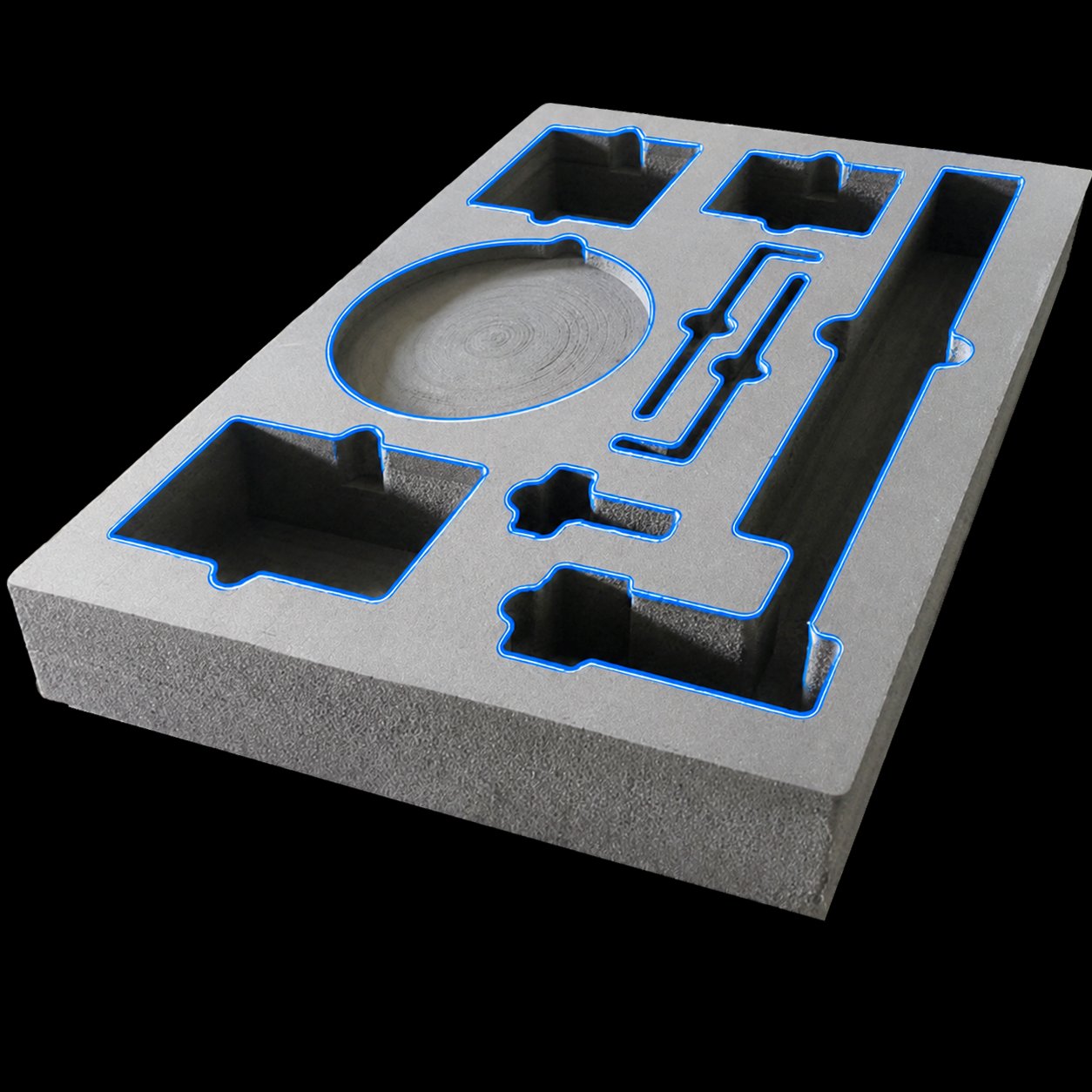 CNC cut foam insert delivered